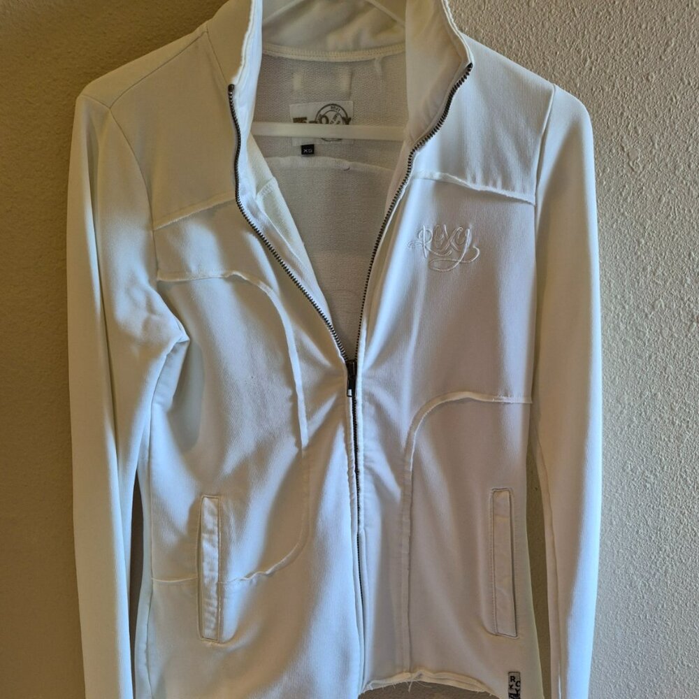Roxy Lightweight Jacket (Liner) in White